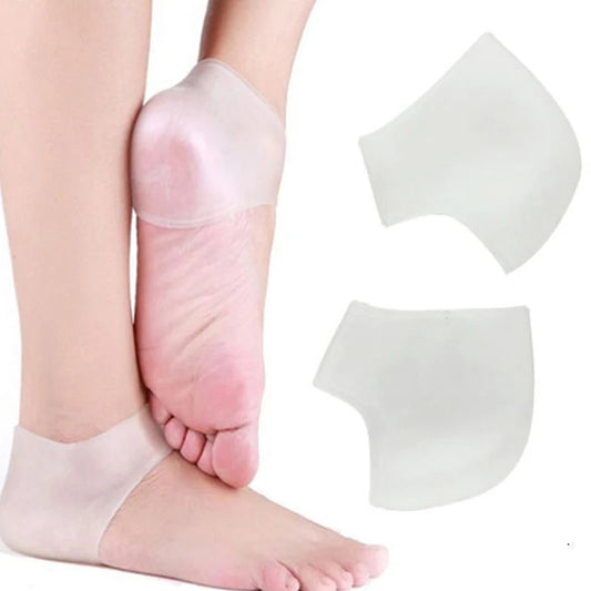 "Ultimate Silicone Gel Heel Socks: Repair and Protect Your Feet with Ease!"