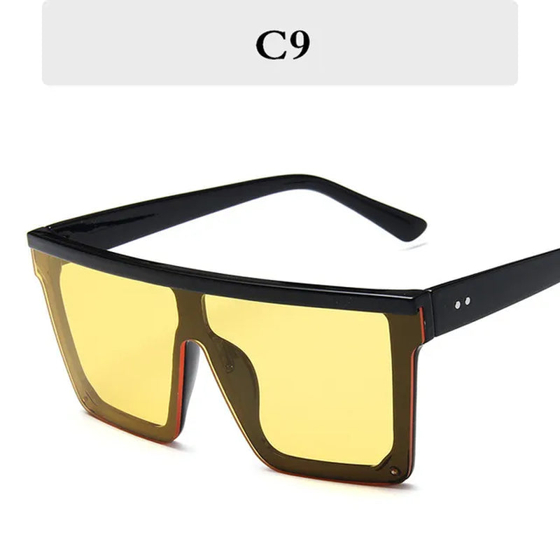 2023 Square Oversized Sunglasses Women Gradient Glasses Women Luxury Brand Designer Outdoor Ladies UV400 Eyeglasses