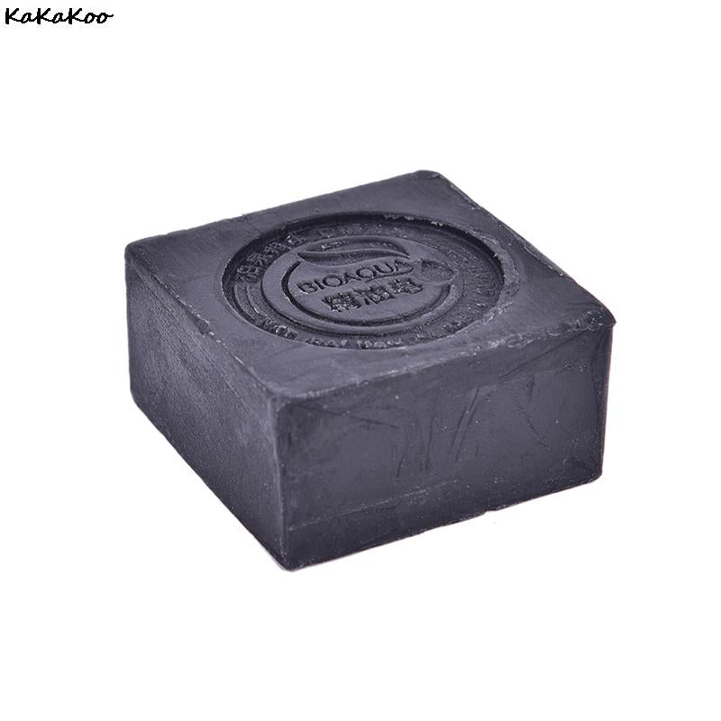 "Ultimate Beauty Secret: Bamboo Charcoal Handmade Soap for Flawless Skin - Whitens, Deeply Cleanses, Controls Oil, and Nourishes Hair - Your All-In-One Skin Care Solution!"